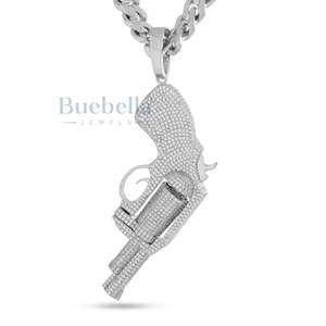 Collar de Plata de Ley 925 con colgante de diamante de moissanita blanco y negro para fiestas collar de cadenas finas - Product Image 6