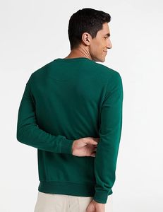 custom men's embroidered printed <b>sweatshirt</b> streetwear crewneck heavy weight high quality <b>plain</b> <b>sweatshirt</b> customized - Product Image 5