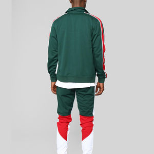 Logo en ligne Ensemble de jogging décontracté pour homme Survêtement deux pièces en nylon et polyester avec coupe-vent cargo respirant pour homme - Product Image 6