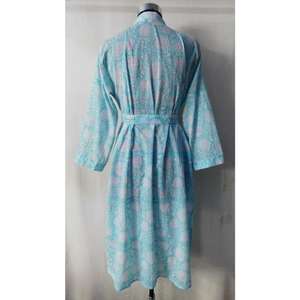 Kimono en coton doux imprimé peignoir longue chemise de nuit et vêtements de plage pour l'été pour les mariages et les maillots de bain - Product Image 3