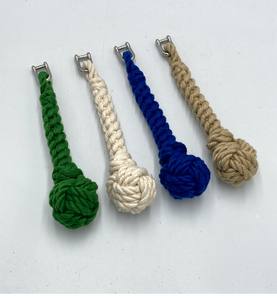 Campana Náutica de Pared Personalizada con Nudo de Puño de Mono y Trabajos de Cuerda Elegantes, con Accesorios de Acero Inoxidable o Latón - Product Image 2