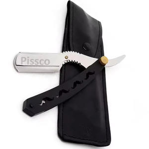 มีดโกนที่โกนหนวดเหล็กพับได้โกนหนวดด้วยมือเครื่องมือกำจัดขนมีดโกนตรง - Product Image 2