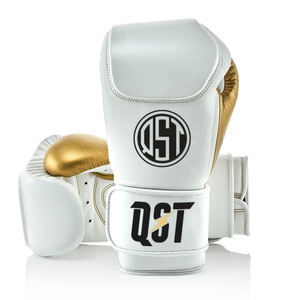 ถุงมือชกมวยหนังสังเคราะห์แบบมืออาชีพมีโลโก้ตามสั่งผลิตจากโรงงาน - Product Image 4