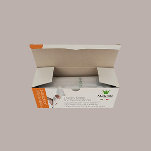 Sacs à douille jetables en polyéthylène transparent extra fort H 30 cm 100 pièces pour outils de cuisson et de pâtisserie - Product Image 3