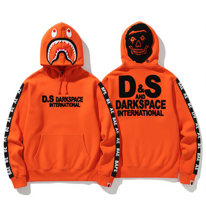 Sudaderas con Capucha Unisex Personalizadas, 100% Algodón, Felpa, Color Sólido, Invierno, con Bolsillos Tipo Canguro, Cordón Ajustable, Venta al por Mayor, Alta Calidad - Product Image 1