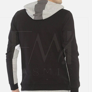 Sweat-shirts à fermeture éclair pour hommes de style classique, en tissu doux 100% coton, design personnalisable, haute qualité - Product Image 2