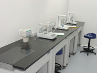Équilibrage des poids banc de laboratoire en granit échelle Balance Table de poids meubles de laboratoire banc anti-vibration électronique précis