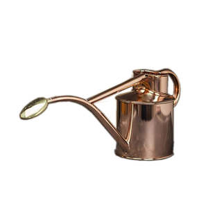 Popular Design & Hot Selling Customized Logo brass metal Large Galvanized Iron Metal 2 Gallon Plant Flower Watering <b>Cane</b> - Product Image 5