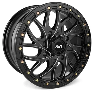 ATV/UTV parti e accessori da 17 pollici ruote 17x7 4/137 UTV pneumatici e ruote per Can Am X3 Maverick