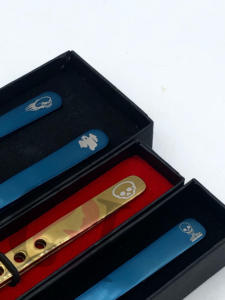 Pince à épiler professionnelle GETUP BROSONS IMPEX GBI-EET-2513 de différentes couleurs, spéciale Halloween, pour extensions de cils - Product Image 4