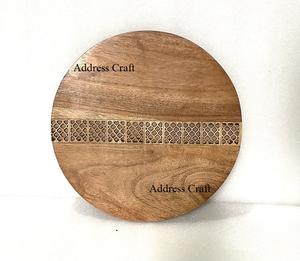 เขียงไม้เรซินสี่เหลี่ยมน้ำหนักเบาเป็นมิตรกับสิ่งแวดล้อมใช้ในครัวสไตล์วินเทจขนาด12X8นิ้ว - Product Image 6