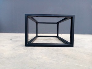 Patas de muebles más nuevas para mesa de centro Patas de mesa de centro de metal de latón cromado negro - Product Image 3