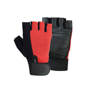 Guantes de levantamiento de pesas de alto rendimiento, correas de muñeca acolchadas de malla transpirable, agarre antideslizante para entrenamiento de gimnasio - Product Image 2