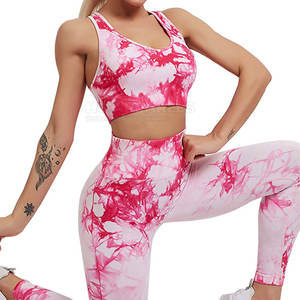 Conjunto de Yoga para Mujer, Diseño Sólido, Material Duradero, Calidad Premium, Transpirable, Ecológico, de Secado Rápido, 2 Piezas - Product Image 3