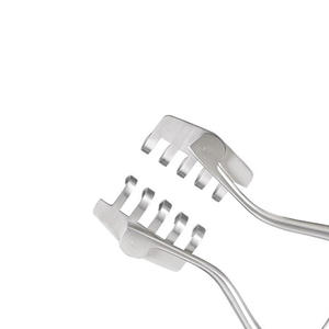 Venta al por mayor de alta calidad Jansen Wagner Retractor de autoretención de acero inoxidable 5x5 puntas romas Retractor instrumento quirúrgico - Product Image 3