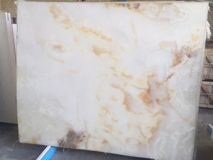 Excellentes dalles et carreaux d'onyx transparent Lignes dorées blanches Pierres naturelles Pierres de marbre pour décoration de mur et de sol d'hôtel et de villa - Product Image 3