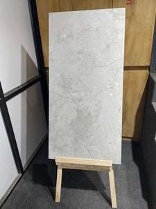 Foshan Fatong กระเบื้องหินอ่อนพอร์ซเลน600*1200มม. สีเทาพื้นห้องน้ำกระเบื้องผนังเต็มตัว - Product Image 2