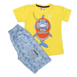 ชุดสูทเด็กชาย MLXL - สีเหลือง - Product Image 3