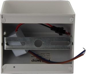 Levin Allemagne IP65 Étanche LED Applique Murale 5 W Blanc Carré Design pour Salon Jardin Espaces Extérieurs (100mm X 100mm X 80mm) - Product Image 4