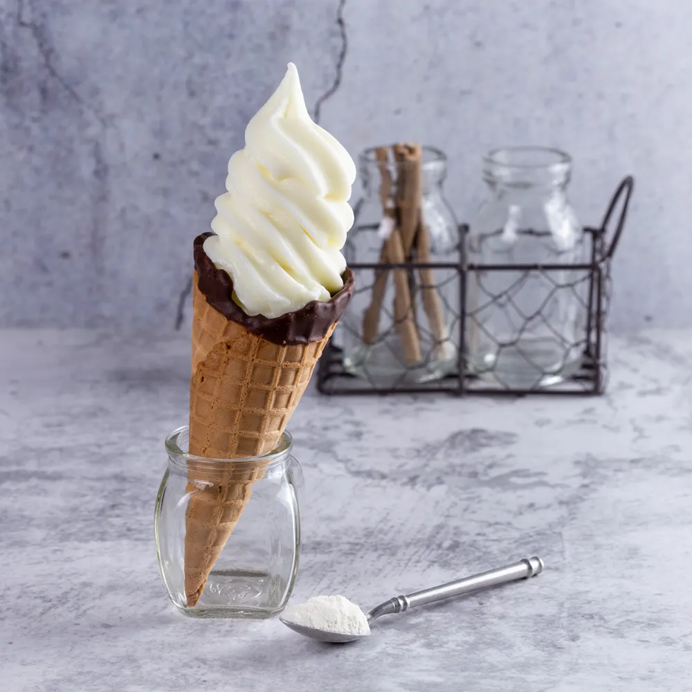 Vanille Crème Glacée Molle Poudre De Mélange