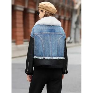 Chaqueta vaquera para mujer DE SERVICIOS OEM con calidad superior Precio barato Logotipo propio Impreso Instalaciones Chaqueta vaquera para mujer - Product Image 3