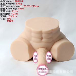 Masturbador Gay de Silicona con Glúteos Musculosos y Cavidad Anal para Hombres - Product Image 1