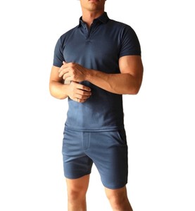 Polos respirants pour hommes nouveau style personnalisés en gros couleur unie fabrication OEM logo personnalisé polo pour hommes - Product Image 5