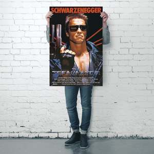 Modern Style Terminator <b>Poster</b> Made of Durable Paper for Wall Decor - Product Image 1