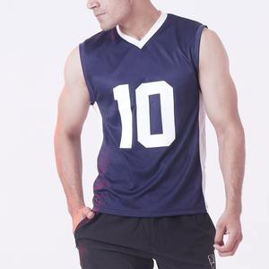 Débardeur de sport à col en V de compression athlétique pour hommes - Product Image 4