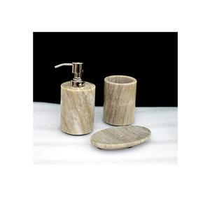 Ensemble de salle de bain en marbre, accessoires de salle de bain, porte-soupe et brosse, meilleurs produits de vente, meilleur prix - Product Image 4