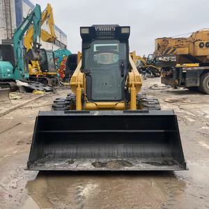 รถตักล้อยาง CAT 232D3 ราคาโรงงาน ขายดี รถตักขนาดเล็กสำหรับงานก่อสร้าง จัดสวน และงานเกษตร ราคาถูก - Product Image 2