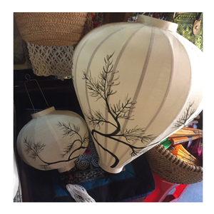 Linterna de seda pintada a mano: diseño elegante y tradicional para bodas, festivales y decoración acogedora del hogar, vibrante y duradero a granel - Product Image 5