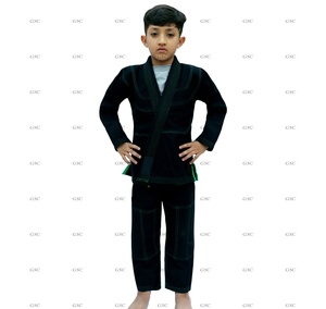 Alta calidad por encargo niños Jiu Jitsu Gi último estilo y colores MMA artes marciales desgaste con logotipos personalizados precio al por mayor - Product Image 2