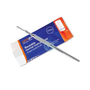 ด้ามมีดผ่าตัดทรงกลม #3ใบมีดสเตนเลสสตีลขนาด10-16ผลิตจาก420 - Product Image 1