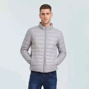 Chaqueta de invierno para hombre superventas, estilo burbuja acolchada, ligera, cálida, con cierre de cremallera, estilo callejero, servicio OEM, chaquetas para hombre - Product Image 2