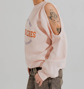 Sweat-shirts à capuche en molleton 100% coton avec broderie, logo personnalisé, fermeture éclair sur le devant, coupe ample, pour hommes - Product Image 5