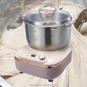 Çok fonksiyonlu elektrikli ev mutfak un gıda ekmek hamuru yapma makinesi Ferment 304 paslanmaz çelik yapışmaz yoğurma mikser