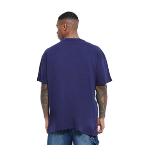 Camiseta de Moda para Hombre, 100% Algodón, Camiseta Personalizada con Tu Propio Logotipo, Cuello Redondo, Impresión Puff - Product Image 3