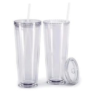 Logo personnalisé Shaker de protéines de fitness 12oz 16oz 22oz Bouchon à vis Bouteilles en plastique PP Gobelets à eau pour le fitness, les voyages et l'extérieur - Product Image 1