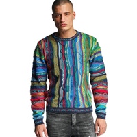 Pull à manches longues pour homme en gros, taille plus, personnalisable, tricoté 100% laine, motif d'hiver, services OEM du Bangladesh