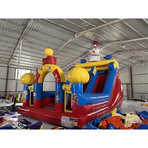 Grande structure gonflable de jeu pour enfants en plein air en forme de robot - Product Image 2