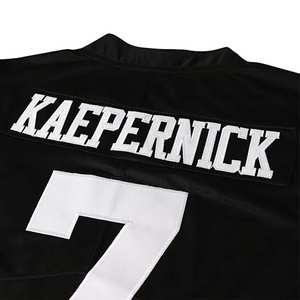 カスタムプロモーションリフレッシュメッシュジャージーサッカーユニフォームサッカーウェアデザインクラブチーム名100% ポリエステルアメリカンフットボールジャージー - Product Image 6