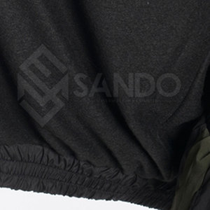 Conjunto de Chaqueta Cortavientos de Invierno para Mujer, Talla Grande, Alta Calidad, 100% Algodón, Sólido, Transpirable - Product Image 5