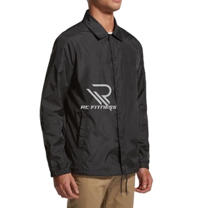 Veste coupe-vent de golf pour homme, taille plus, légère, décontractée, imperméable, style bomber - Product Image 1