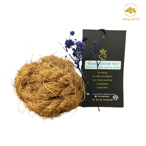 Pelota de Fibra de Coco Natural al por Mayor, Buenos Precios, Juguetes para Mascotas, Juguete Masticable para Perros de VIETNAM Hoang Linh SG - Product Image 2