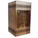 Urna de madera de palisandro para Árbol de la Vida, personalizada, hecha a mano, grande, para adultos, urna de cremación sólida y sencilla. - Product Image 3