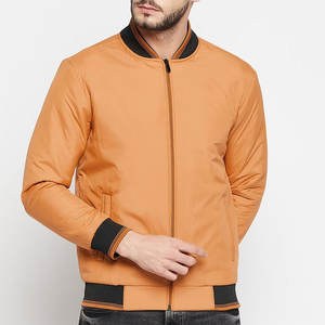 Venta al por mayor de secado rápido chaqueta de los hombres para la venta en línea de poliéster hecho chaqueta de bombardero para los hombres - Product Image 1