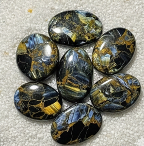 Pierres précieuses en piétersite naturelle de qualité AAA, lisses et polies, cabochons, pierres brutes, conçues pour la fabrication et la création de bijoux de qualité supérieure - Product Image 4