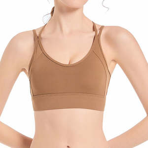 เสื้อชั้นในกีฬาโยคะคุณภาพสูงสำหรับผู้หญิง ขายส่ง ราคาสมเหตุสมผล ระบายอากาศได้ดี คุณภาพเยี่ยม เหมาะสำหรับออกกำลังกาย - Product Image 3