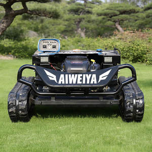 Cortadora de Césped con Giro Cero AIWEIYA, Motor de Gasolina de 4 Tiempos y un Solo Cilindro, Cuchilla Delantera Azul, 2 Años de Garantía - Product Image 1